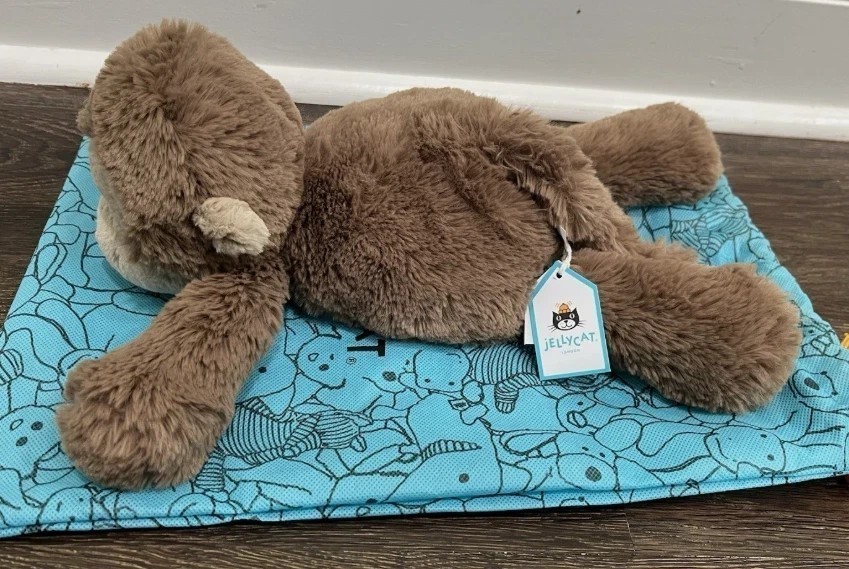 10.2IN Jellycat Smudge Monkey Medium NWT with Dust Bag Plush Gift