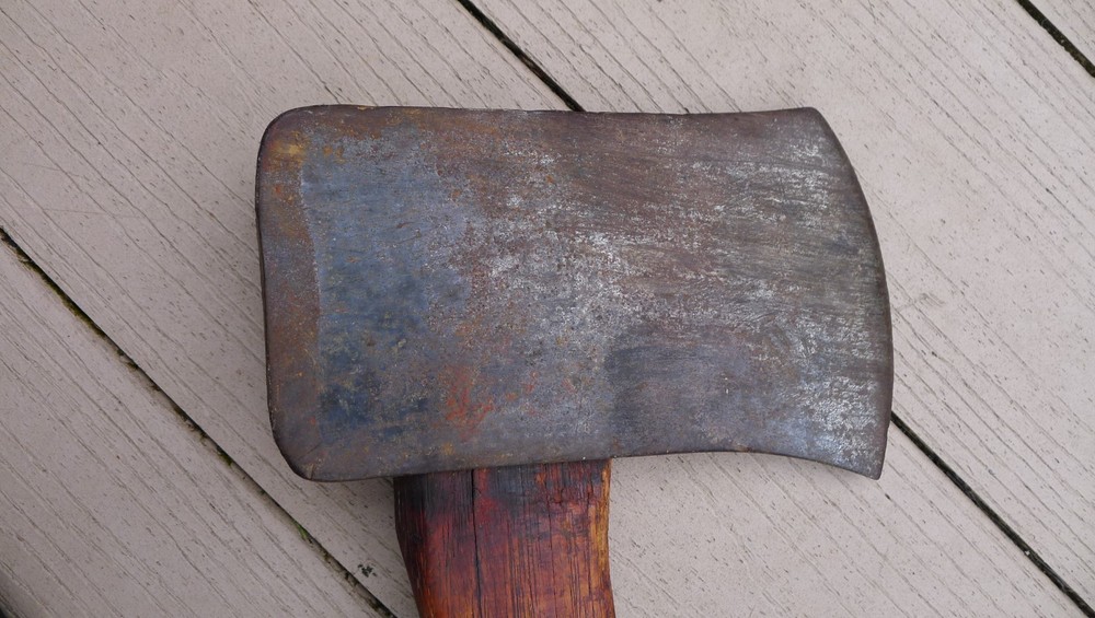 1930'S CRAFTSMAN AXE, RARE LOGO