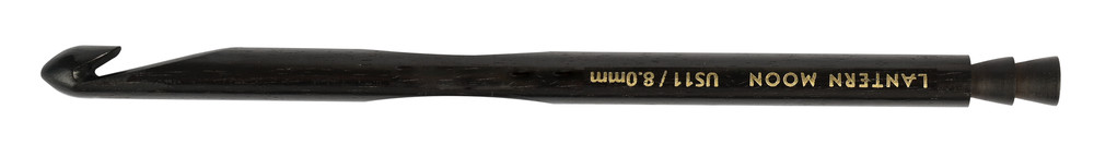 Lantern Moon Ebony Crochet Hook - K (6.5mm)