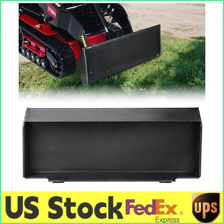 1/4" Quick Attachment Mount Plate Mini Skid Steer W/1/2" Thick Inserts Toro Ding