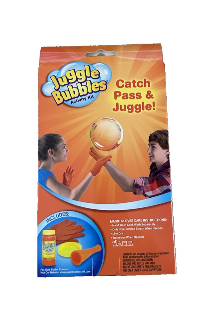 Juggle Bubbles Activity Kit - Catch Pass & Juggle - New