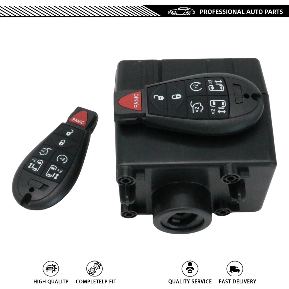 For 09-12 Dodge Ram 1500 Wireless Ignition WIN Module Node -Programmed w/Keys