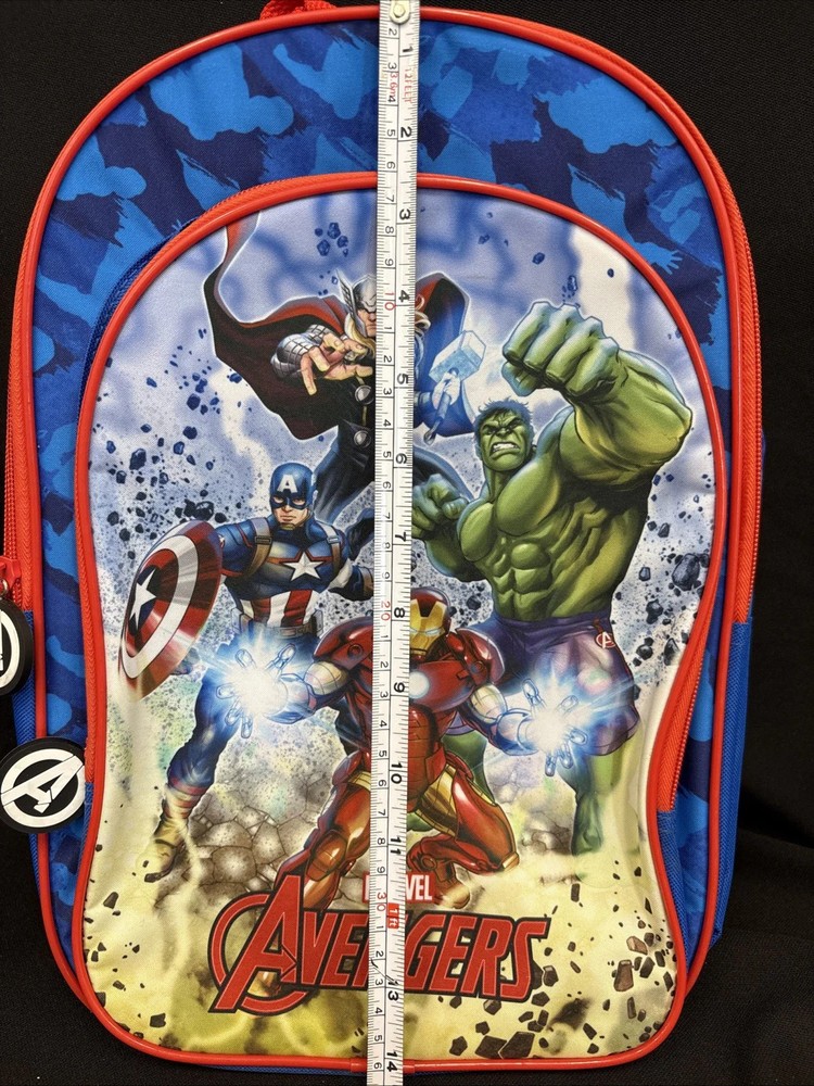 Marvel Avengers 2 Zip Compartment Adjustable Straps