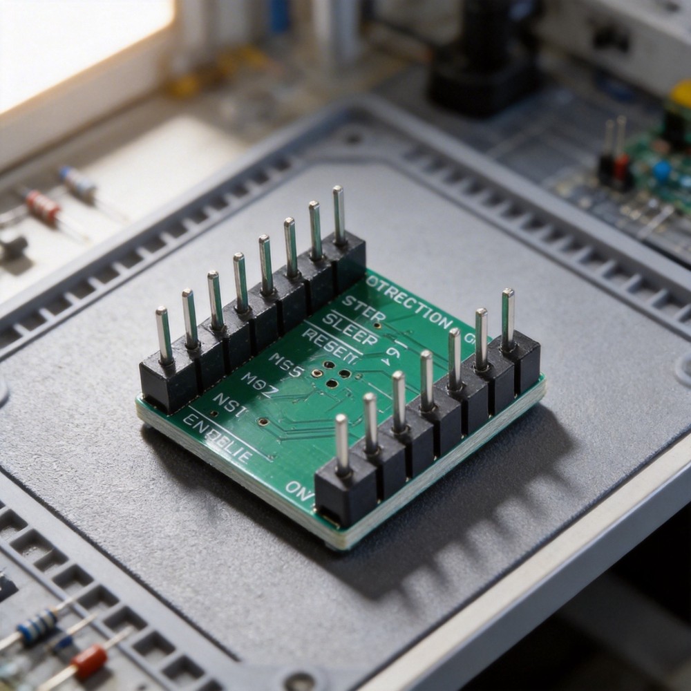 Automatic Current Detection A4988 Motor Driver for Stable Stepper Motor Control
