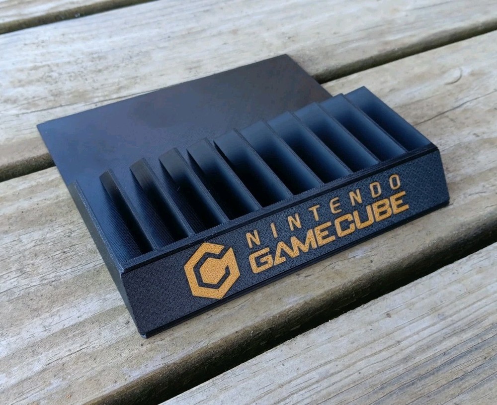 Nintendo GameCube / 10 Game Case Holder / Retro Game Storage Holder
