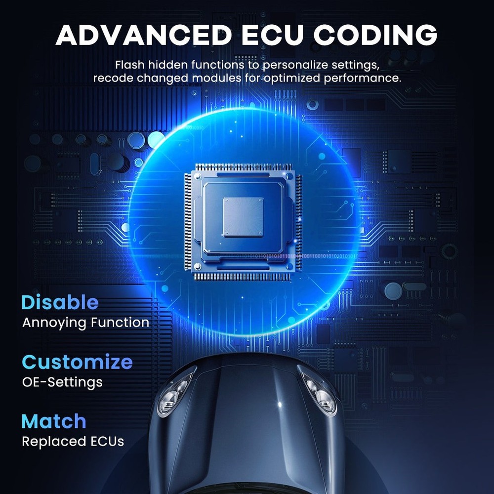 MUCAR VO7S Full Diagnostic Scanner Bidirectional Scan CANFD ECU Coding Key Code