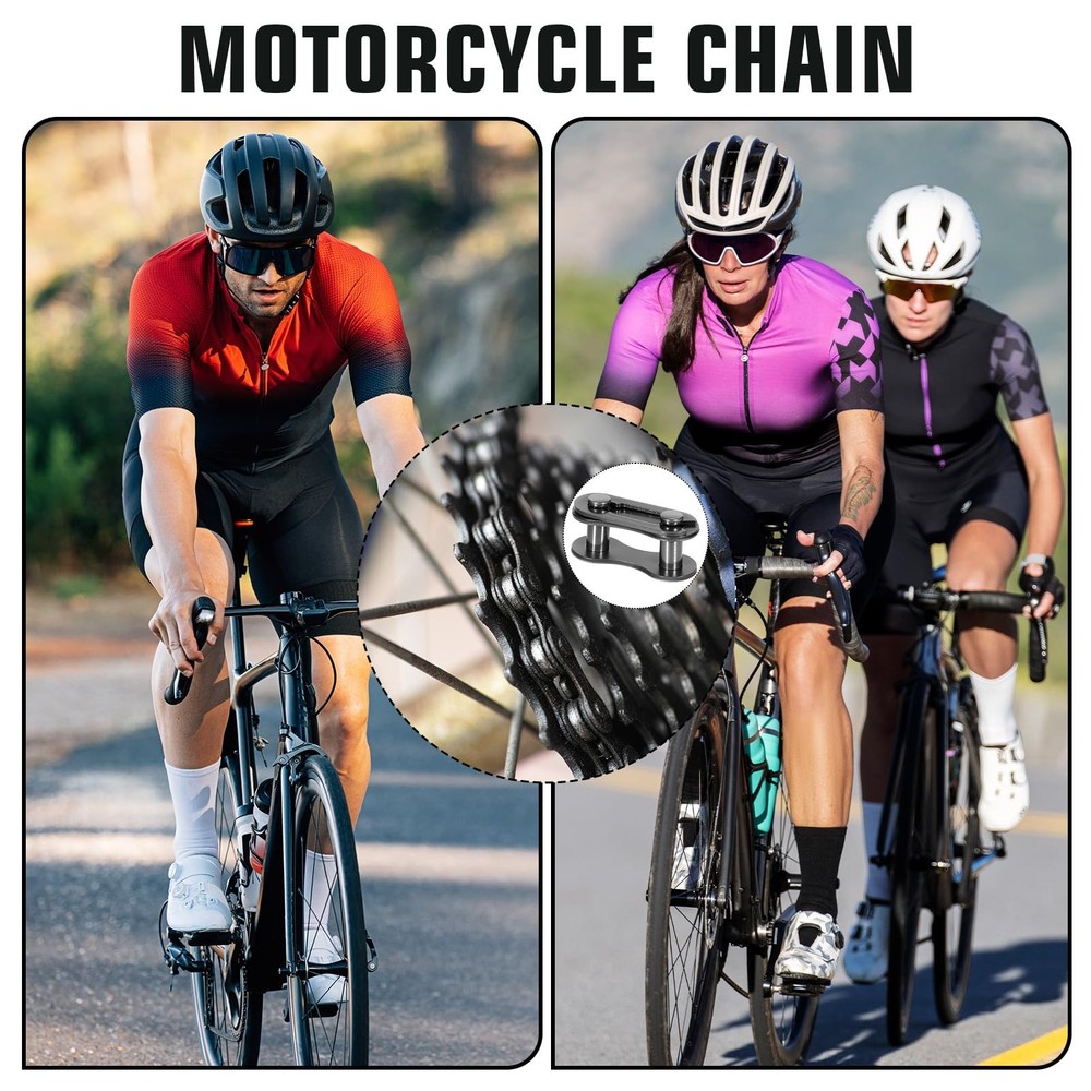 Bike Chain Master Link Single Speed Quick Split Chain Link 10 Pcs