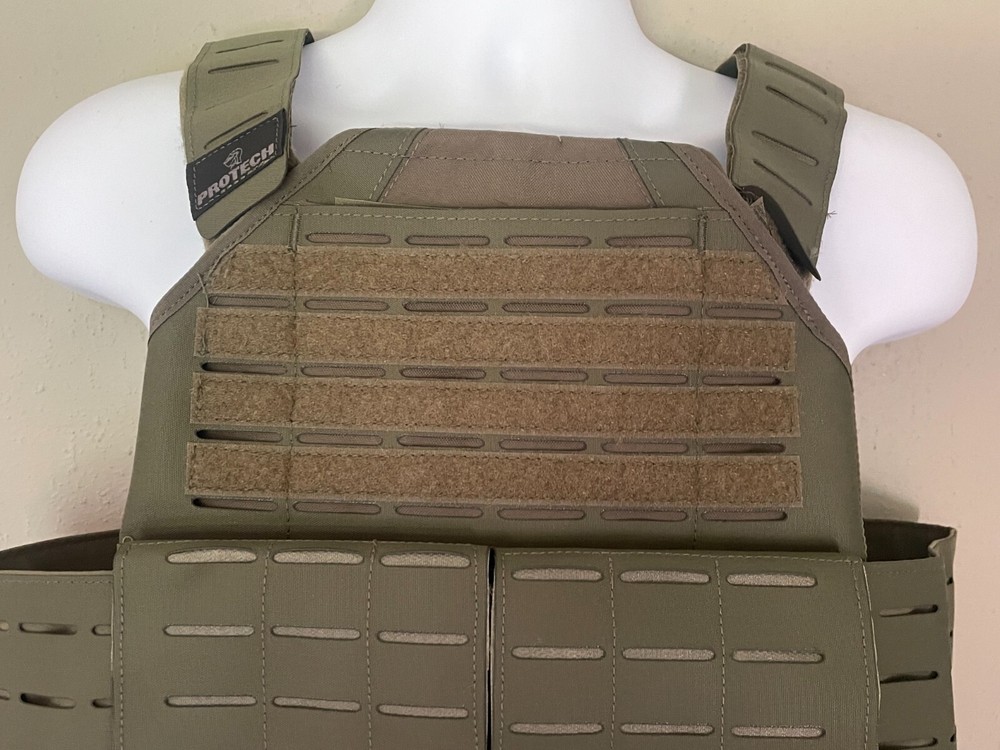 PROTECH Scalable Plate Rack System SHIFT 360 XL Ranger Green Webless Molle