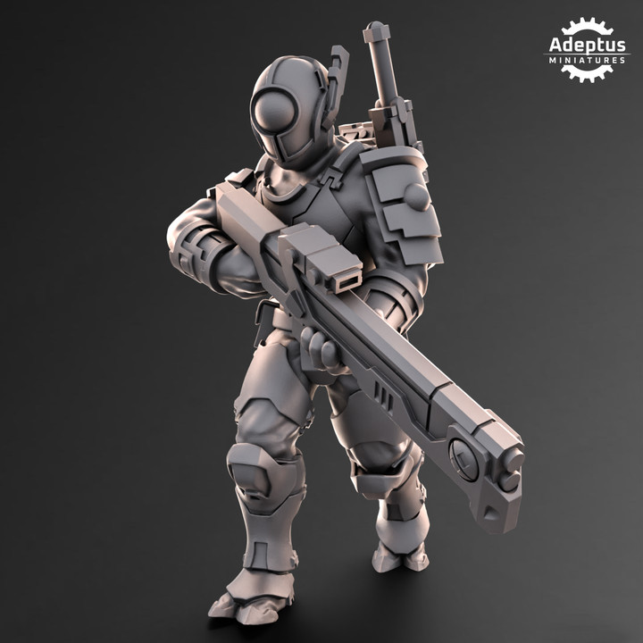 Adeptus Miniatures - Kae'ti Line Strikers