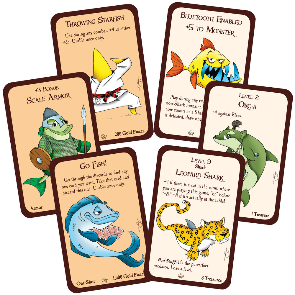 Munchkin Something Fishy Card Game Expansion