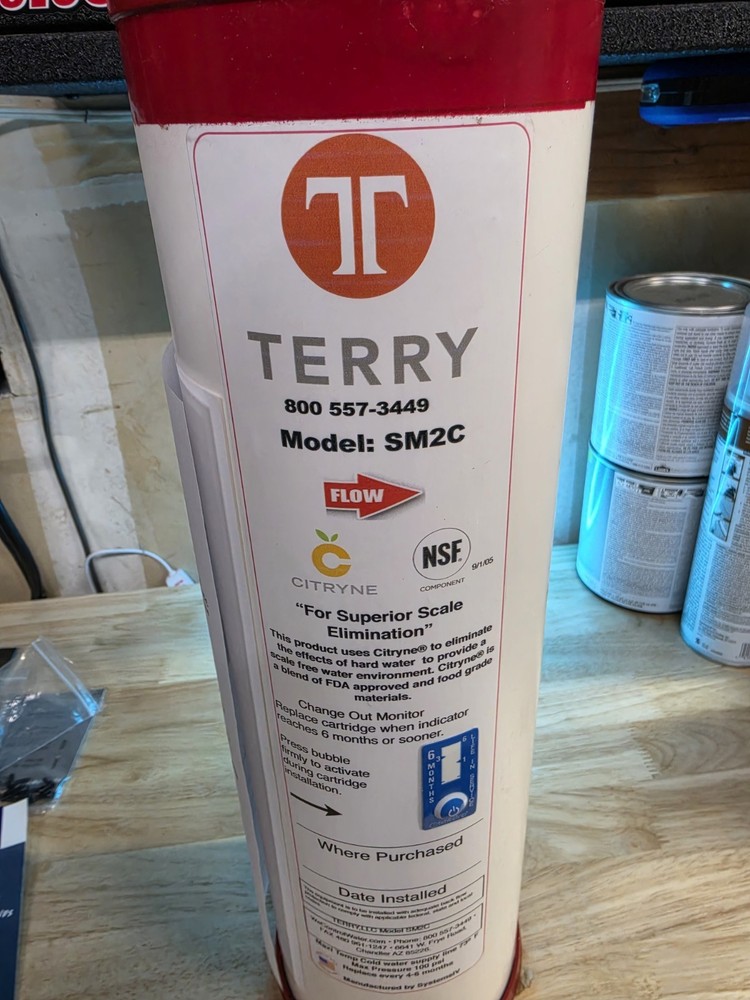 Terry Model: SM2C scale elimination filter