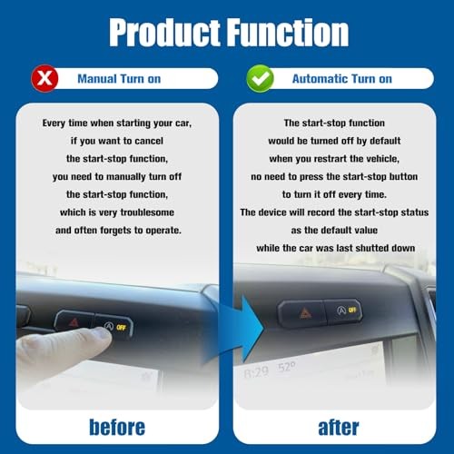 Auto Start Stop Eliminator Compatible with Frontier 2023-up Automatic