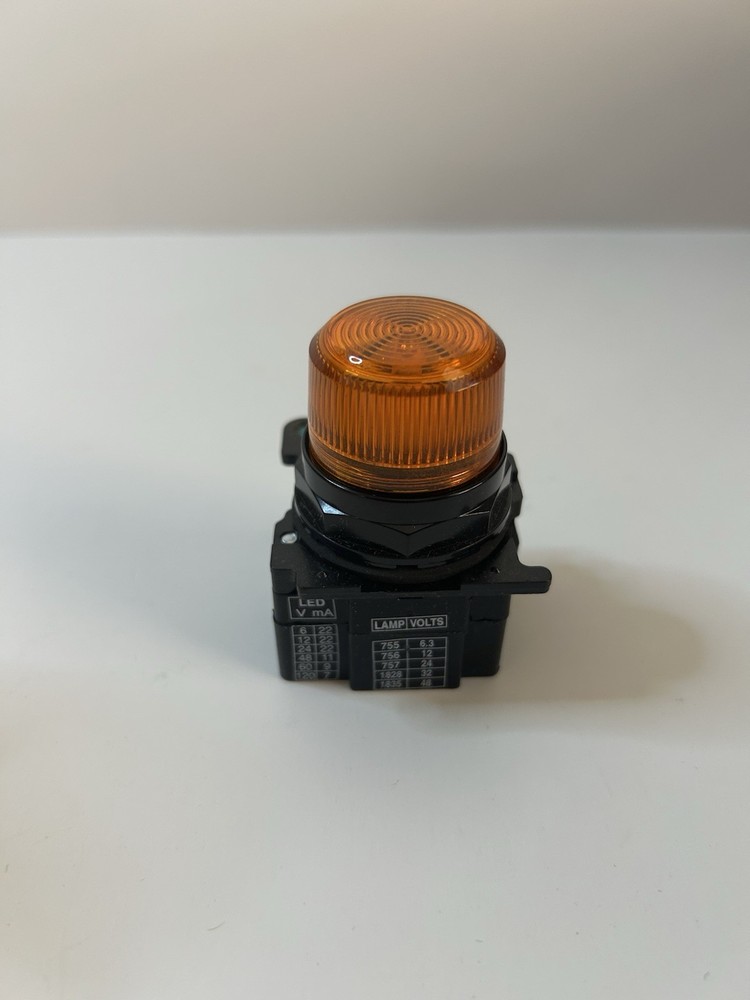 Eaton E34FB197LAP2A Indicating Pilot Light LED Bulb Amber Lens New