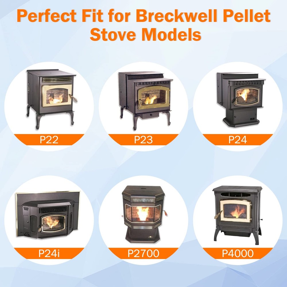 Criditpid Replacement A-E-027 Combustion Blower Motor for No, Silver