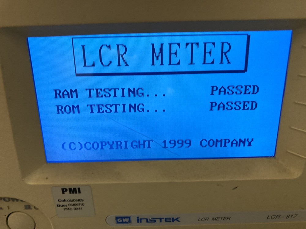 Instek LCR-817 LCR Meter