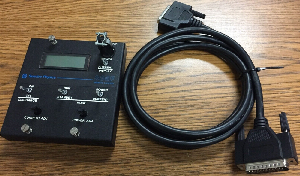 Spectra Physics 385F-10 Laser Remote Controller with Cable