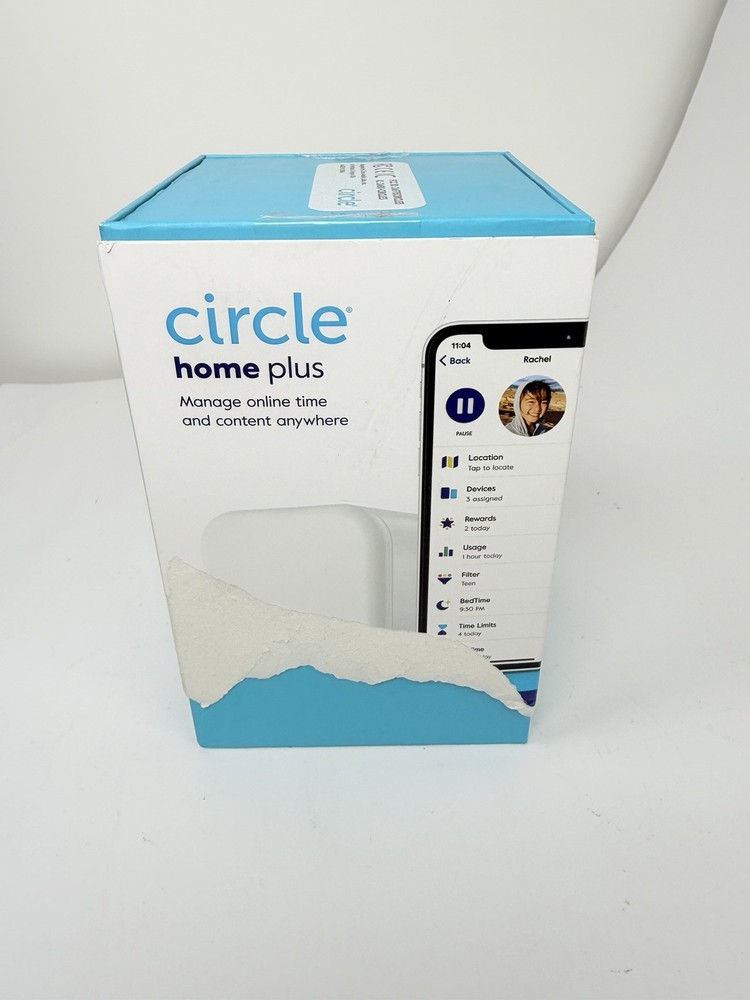 Circle Home Plus Parental Control Device WiFi Internet Filter Open Box Tested
