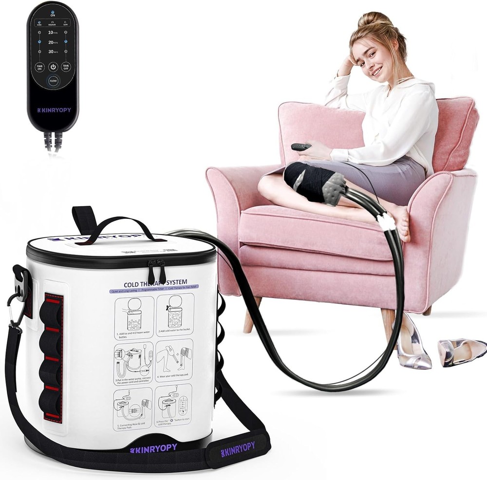 Cold Therapy Ice Machine with Continuous Circulation for Optimal Pain Management