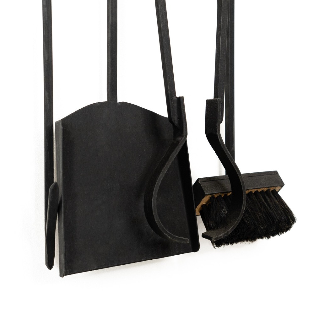 Fireplace BBQ Pit Tools Set Fire Poker Shovel | Blacksmith Made