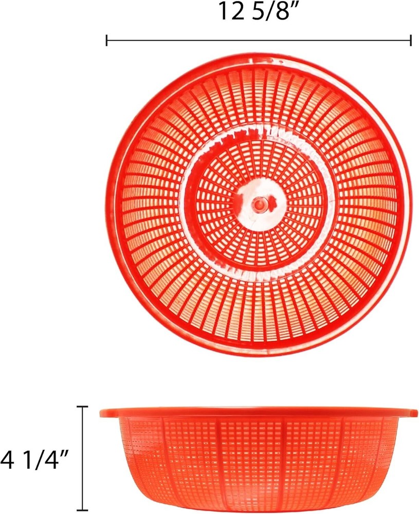 Thunder Group 12.5" plastic wash basket, comes in each