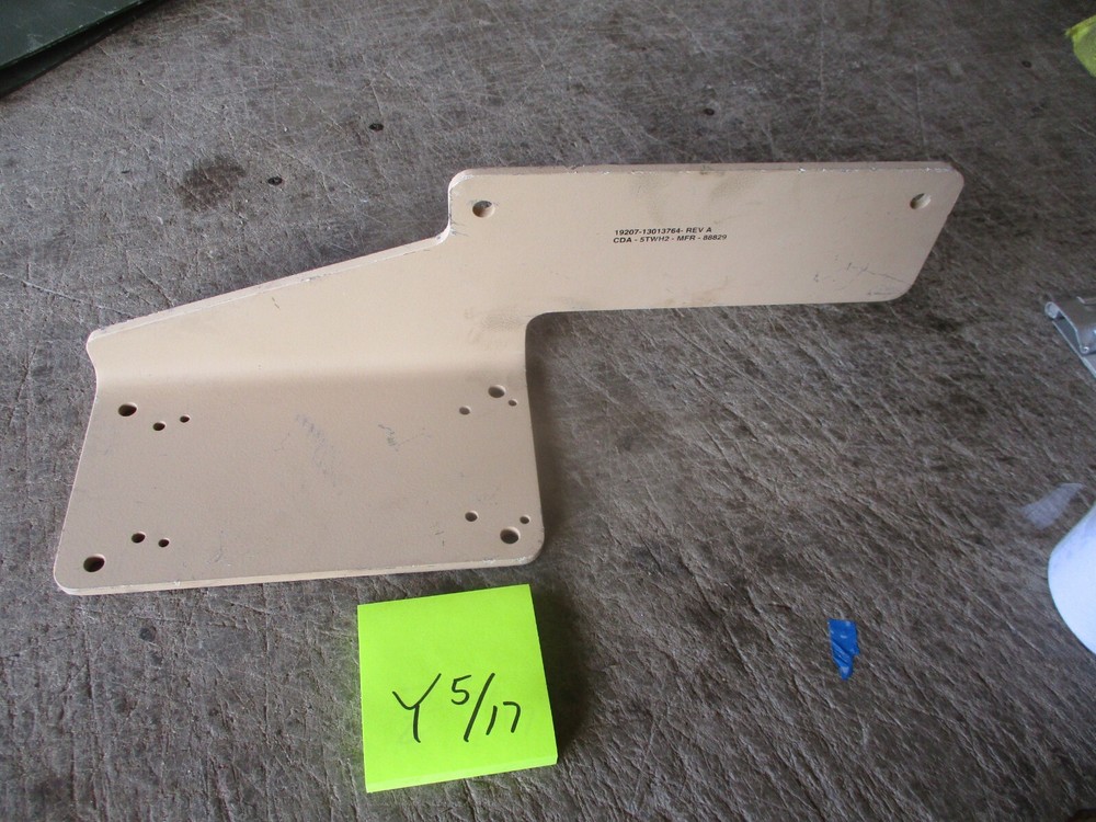 NOS Tan AFES Fire Suppression Control Panel Mount for Radio Mount in HMMWV