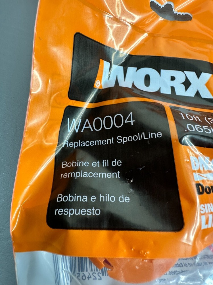 Worx Trimmer Replacement String Spools 10 Pack Case #WA0004.15 20 Spools