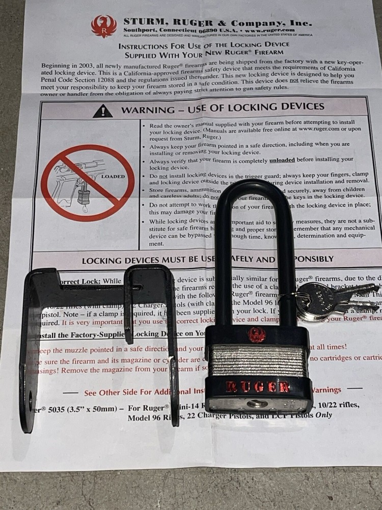 Ruger Lock Block
