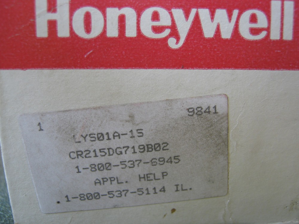 HONEYWELL LYS01A-1S MICRO SWITCH