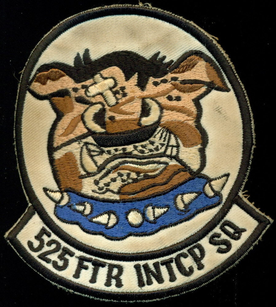 USAF 525th Fighter Interceptor Squadron Patch S-18