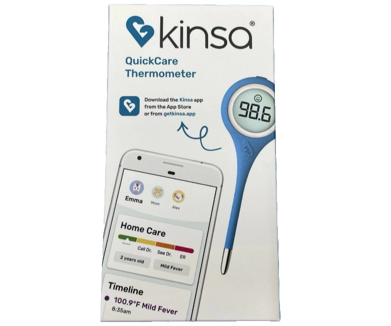 Kinsa QuickCare Smart Digital Thermometer KSA-120