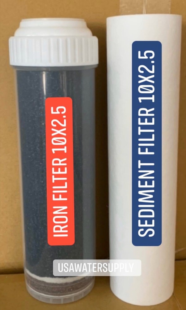 Iron/Sulfur Removal Water Filter Set for Drinking Water Or Whole House System