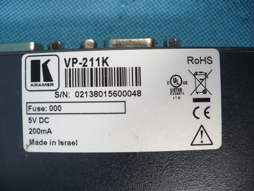 Kramer Tools VP-211K Automatic UXGA / Audio Switcher