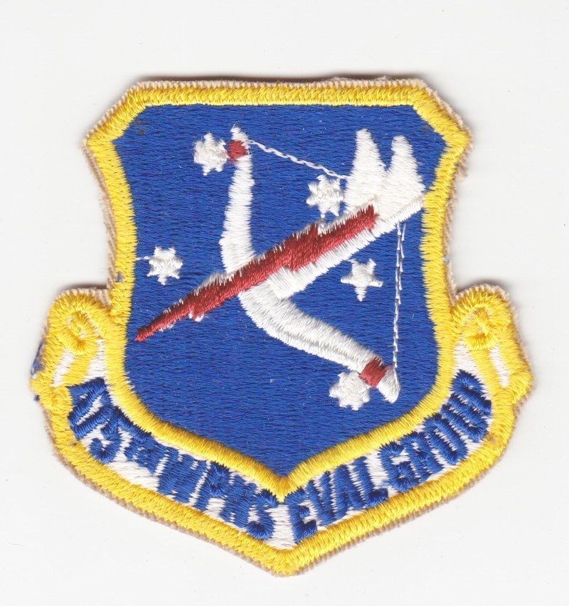 USAF Air Force Patch:  475th Weapons Evaluation Group - 3 1/4"