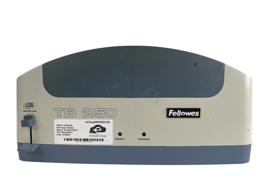 Fellowes TB 250 Thermal Binding Machine