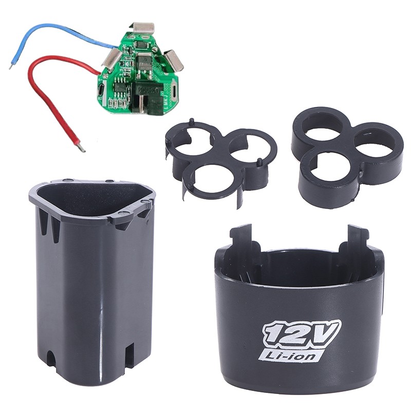 Battery Protection Board BMS 18650 Lithium Box Circuit Pack Shell Case Bracket