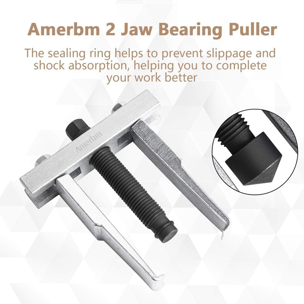 Two Jaw Bearing Puller Remover 30mm - 90mm Adjustable Tool for...