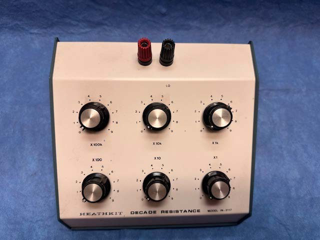 HeathKit decade resistance kit IN-3117
