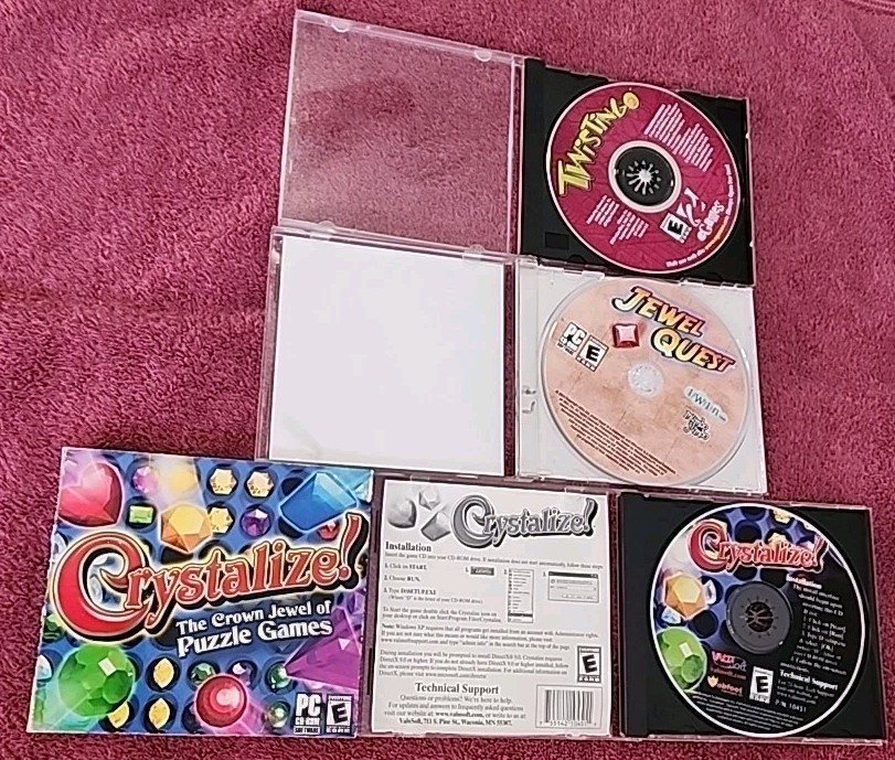 Puzzle And Matching PC Software Lot