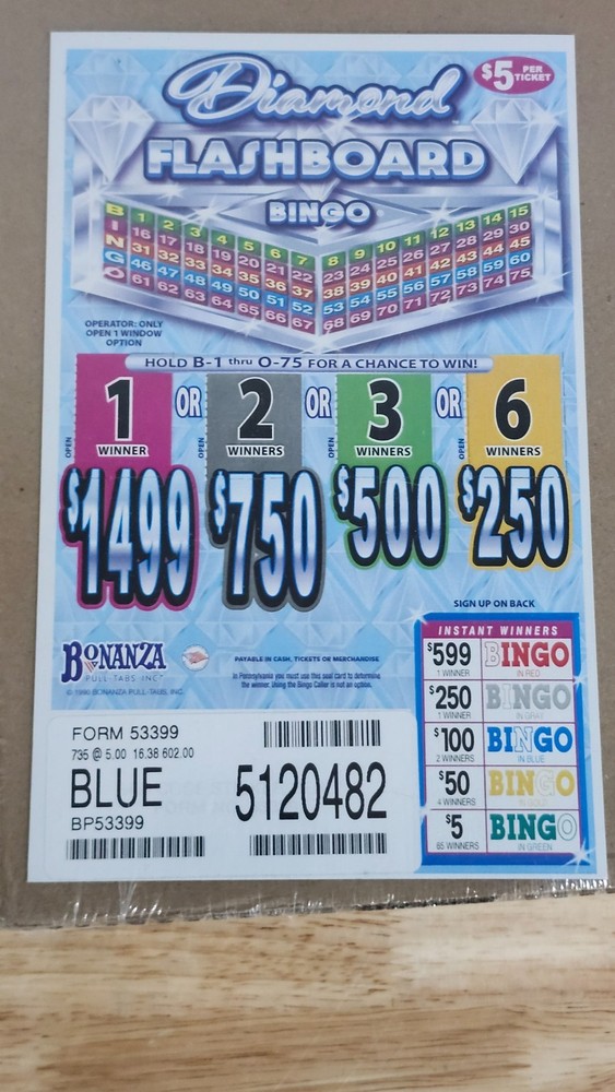 new vintage pull tickets-735 ct. instant tabs