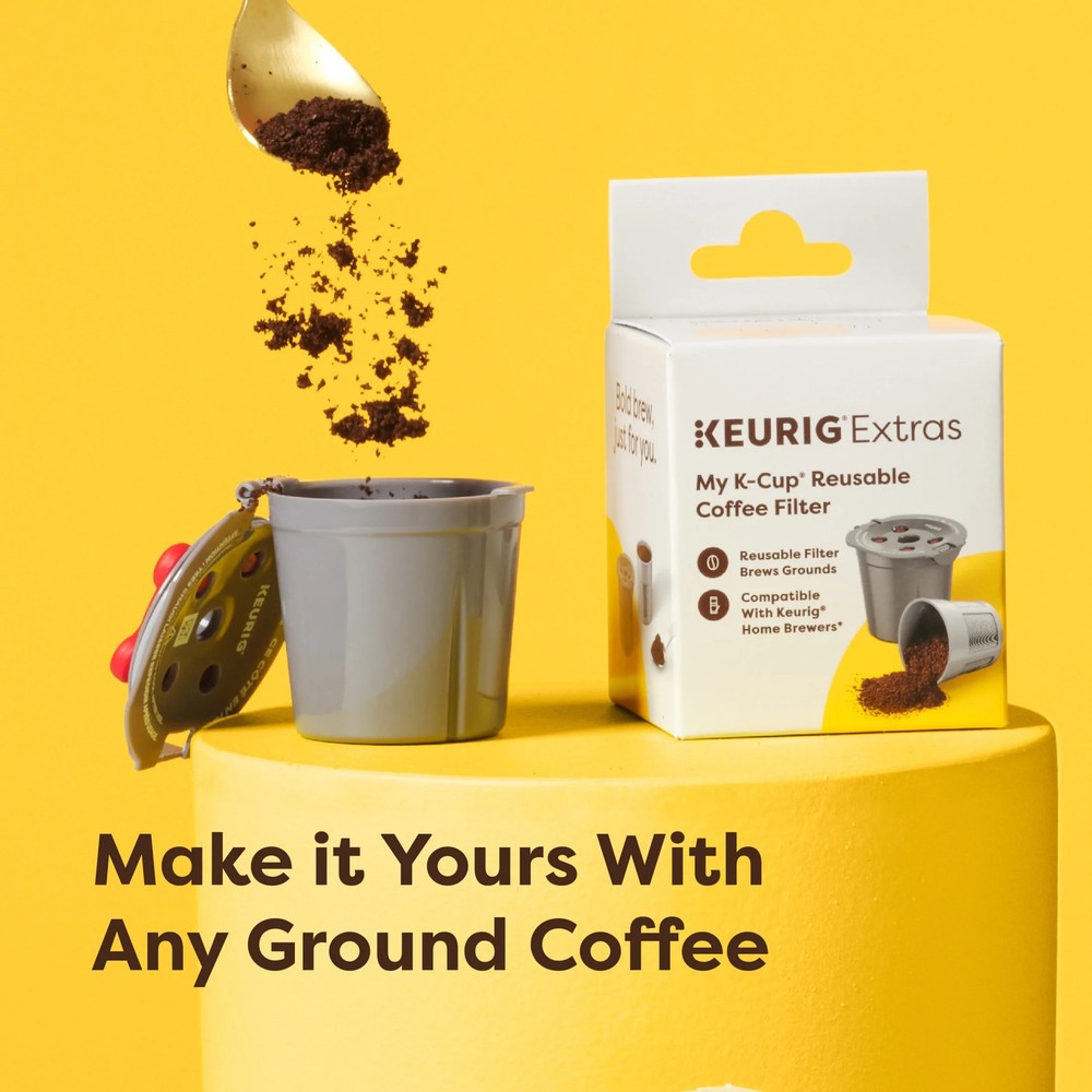 Reusable Coffee Filter for Single Serve Coffee Makers