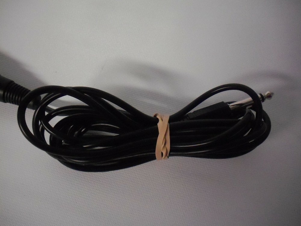 Unbranded Black Universal 6.3mm Wired Microphone w/ On & Off Switch