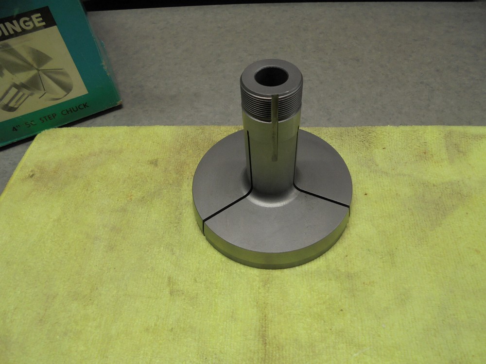 HARDINGE 4" 5C STEP CHUCK COLLET REGULAR DEPTH
