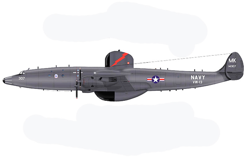 Model Airplane Plans (RC): Lockheed Super Constellation 1/24 Scale 61" Wingspan