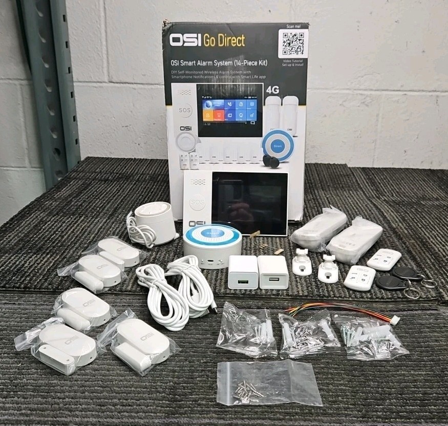 OSI Go Direct 14pc Smart Alarm System