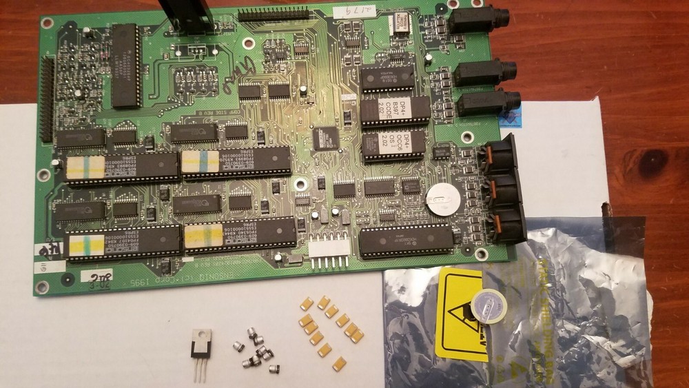 ENSONIQ DP4+ COMPLETE DIY KIT !!! MAINTAIN YOUR GEAR!