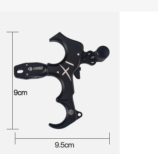 Hot Compound Bow Thumb Bow Release Finger Grip Adjustable Archery Release Aids