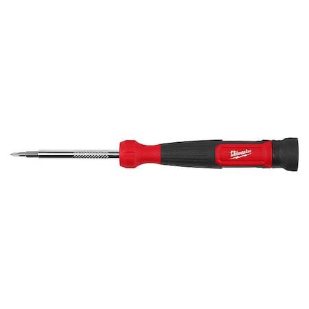 Milwaukee Tool 48-22-2930 Multi-Bit Screwdriver,Chrome,6 Pcs