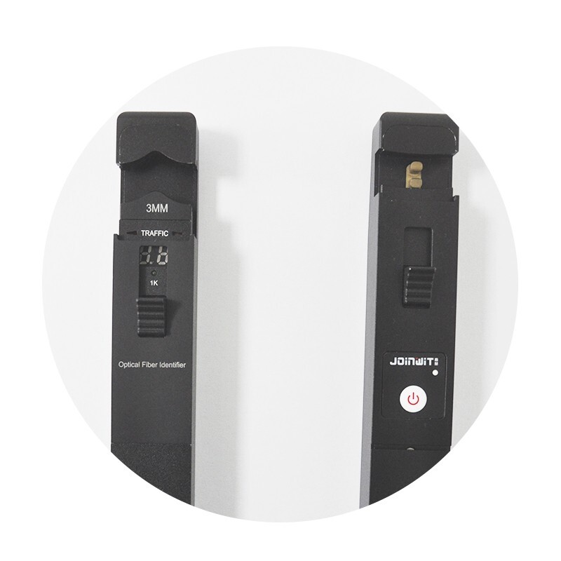 Optical Fiber Identifier With Low Frequency Signal Detection One-touch Mode