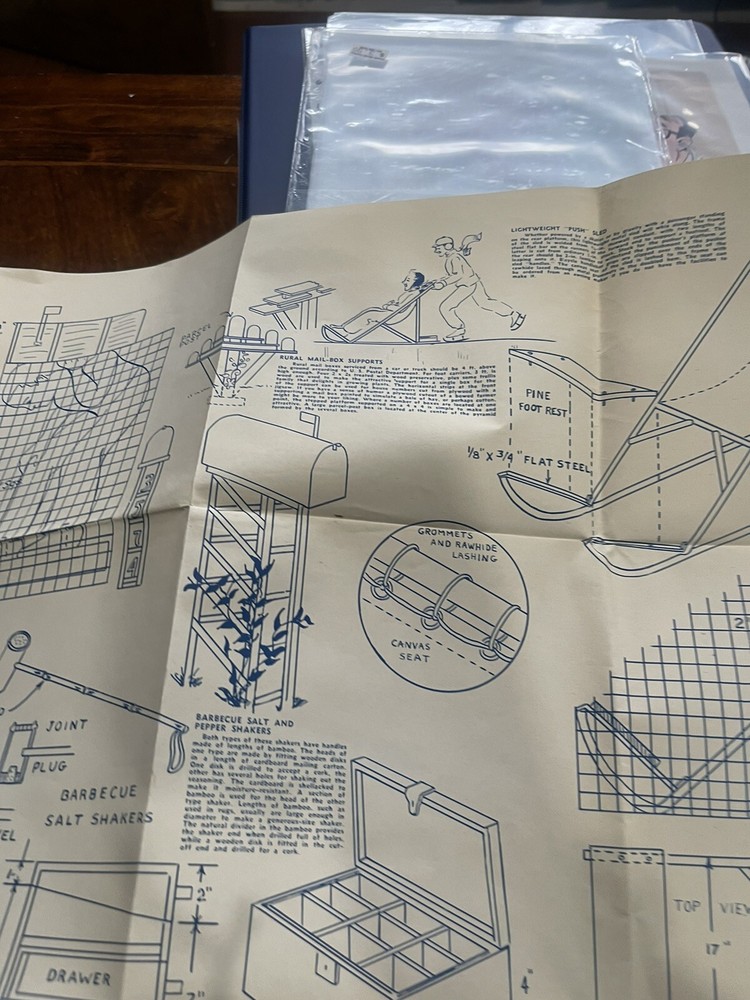 Vintage Handcraft Pattern Sheet #10