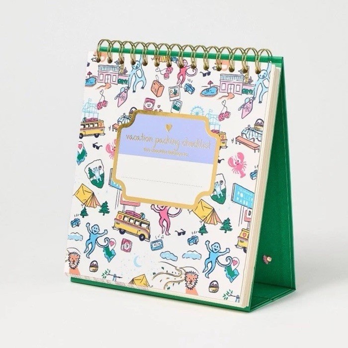 Roller Rabbit x Target Exclusive Activity Pick List Book Note Pad Notebook